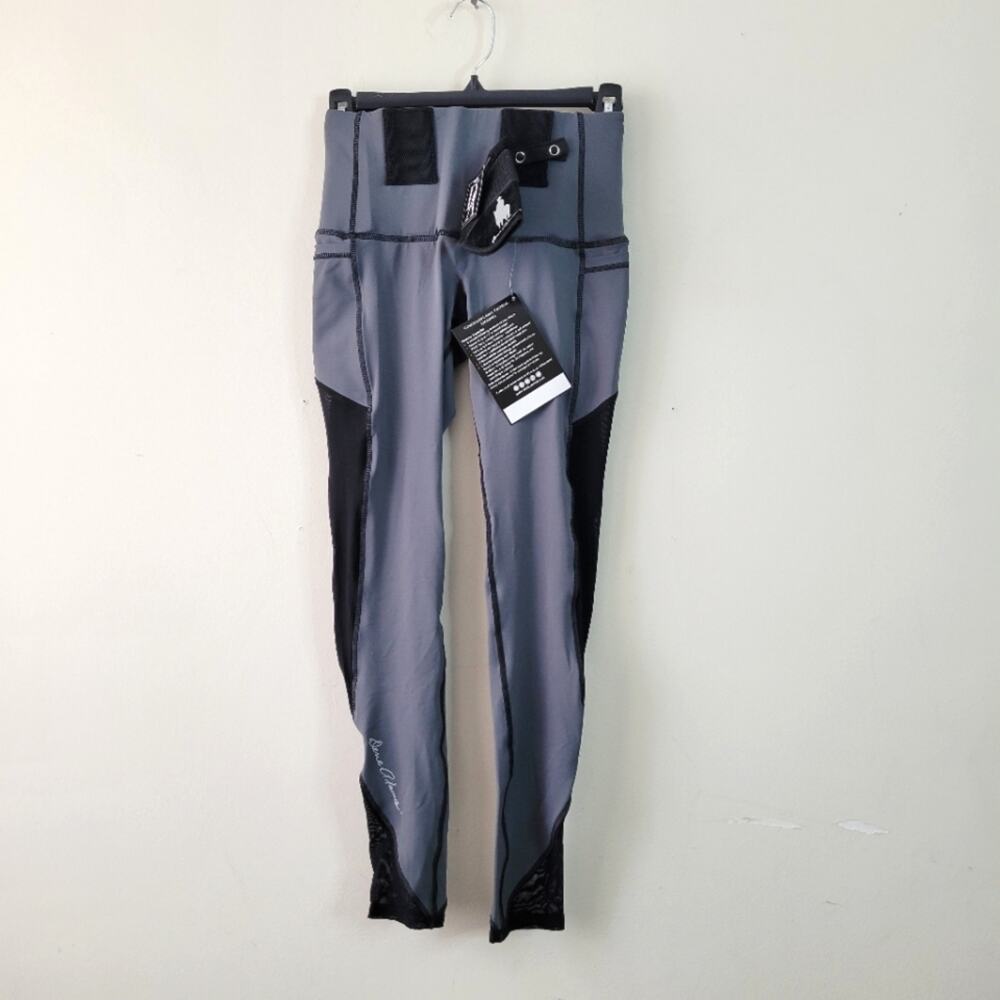 Dene Adams Concealed Carry Tactical Leggings Grey XS